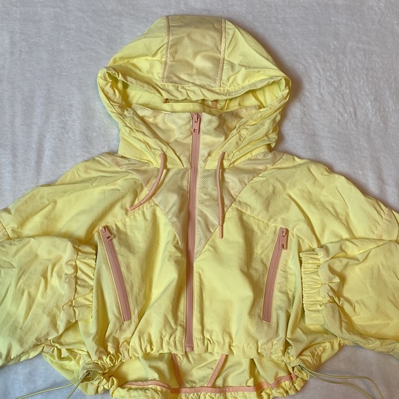 Combination Cropped Raincoat By Zara - Picture 4 of 8